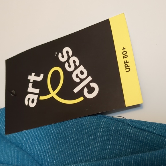 Art Class Boy's Shorts. Size 7. Color is blue green or dark teal. - Picture 5 of 5